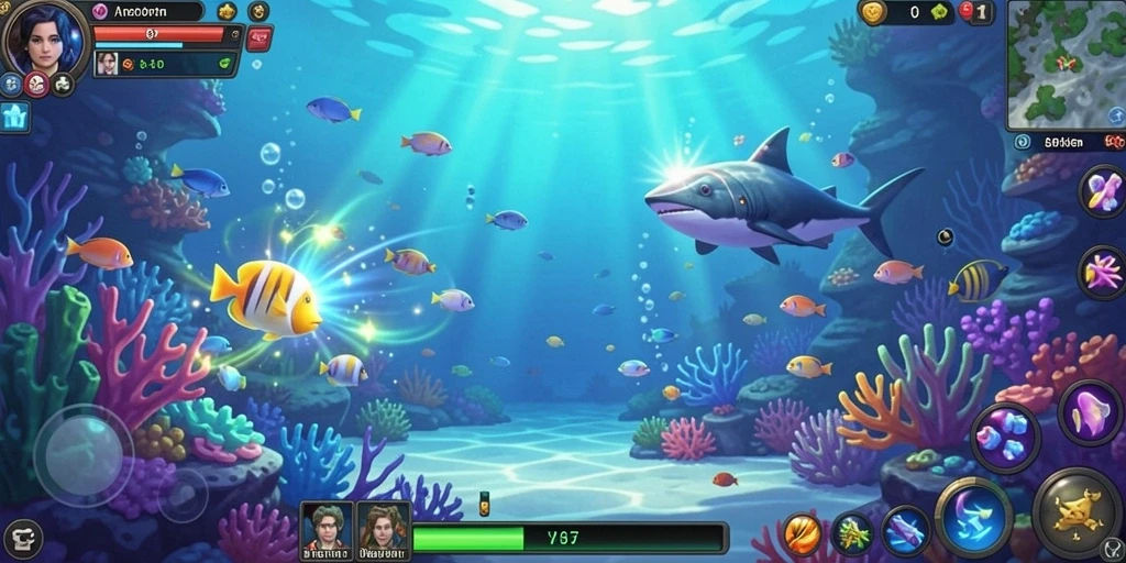 Tangkapan layar memperlihatkan fitur multiplayer yang menarik.
