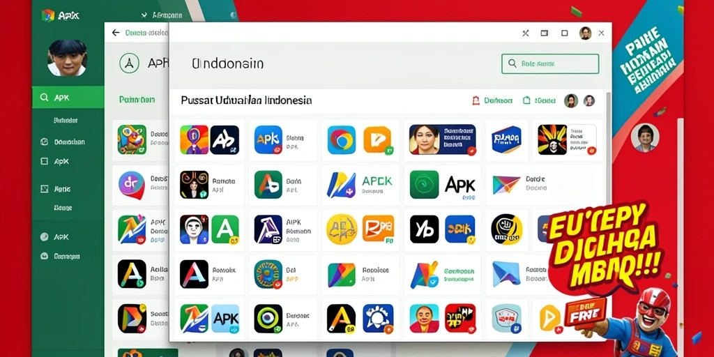 Leaderboard yang menampilkan para pemain terbaik secara global.