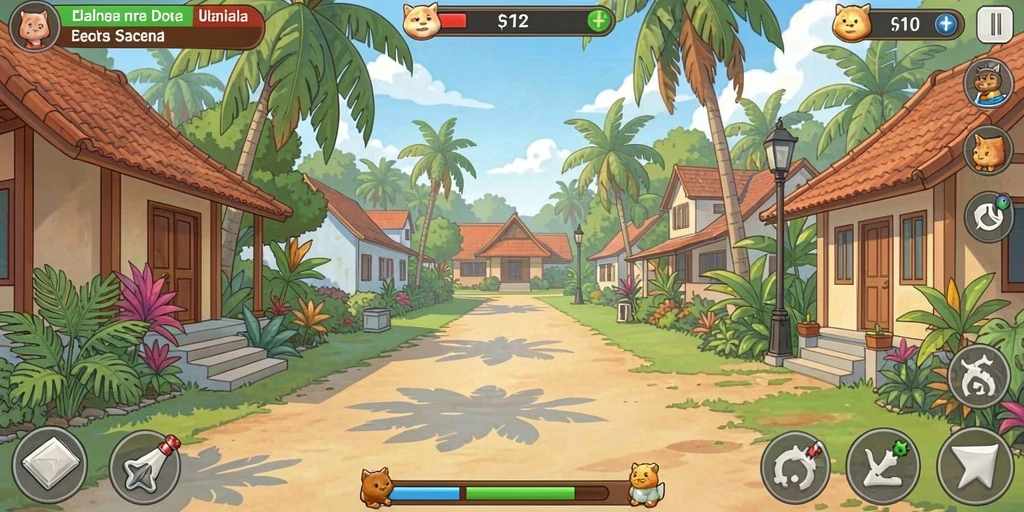 Ilustrasi momen ketika pemain mengumpulkan emas dalam game.