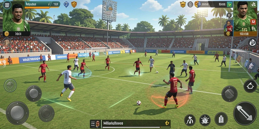 Momen seru dalam gameplay saat menyelesaikan misi.