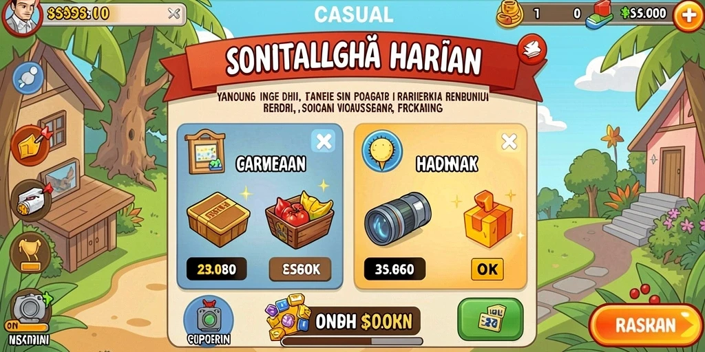 Contoh karakter unik yang dapat dipilih dalam IKON777.