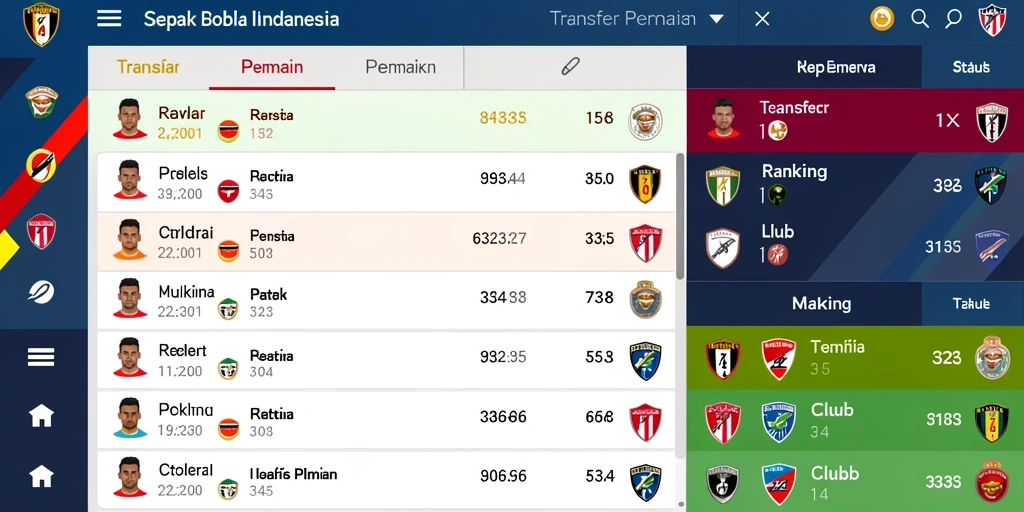Tampilan antarmuka pengguna yang intuitif dan menarik.