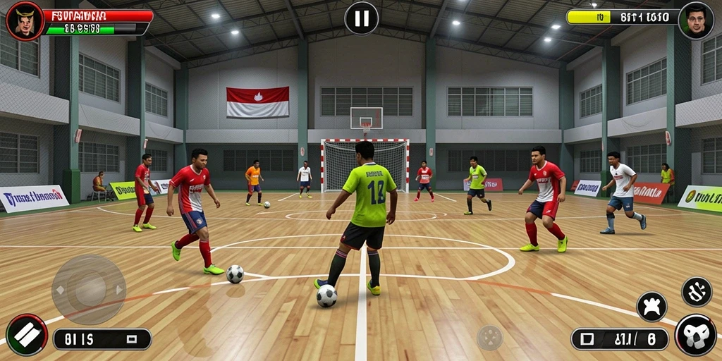 Tangkapan layar memperlihatkan mode multiplayer yang seru dan interaktif.