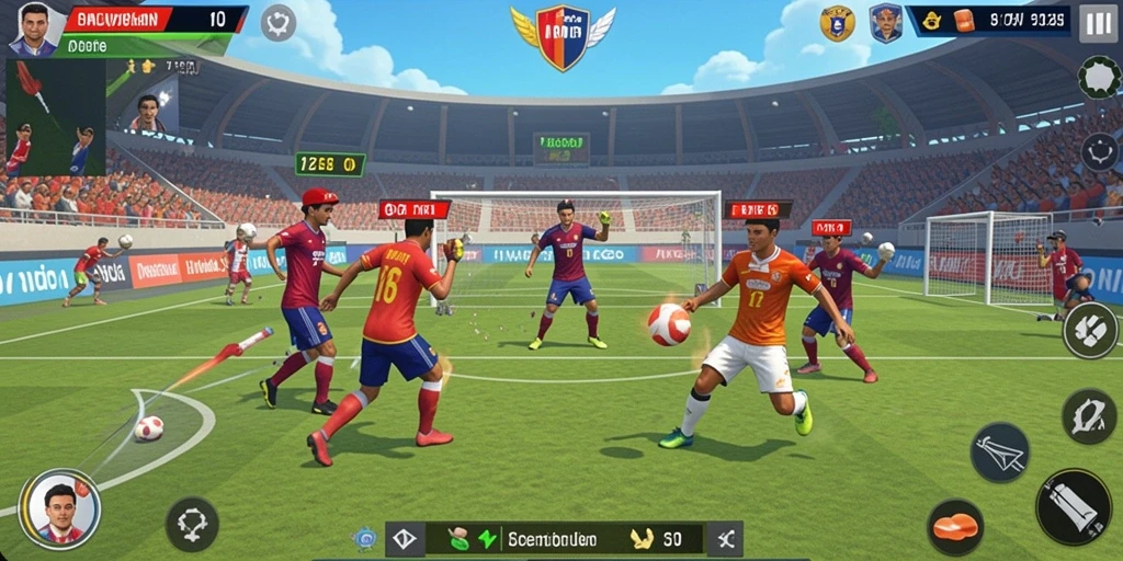 Fitur interaktif yang membuat permainan lebih seru.